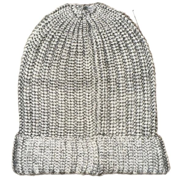 Joe Fresh Beanie Wool Blend Hat, Knit Gorpcore, Outerwear Gray NWOT - Picture 2 of 6
